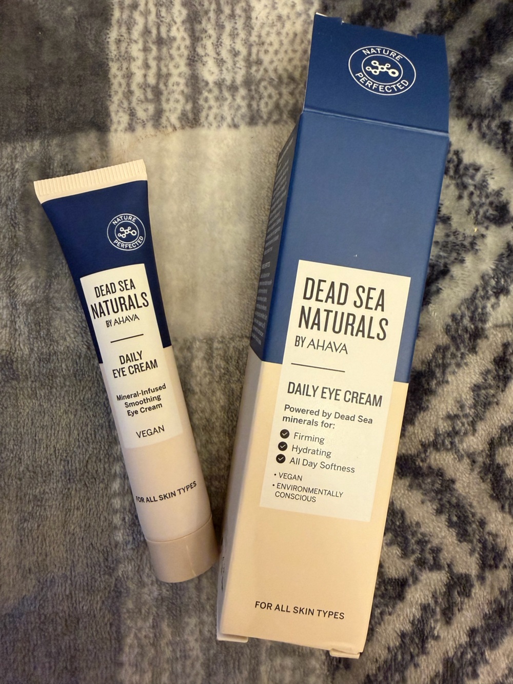 AHAVA Dead Sea Naturals Daily Eye Cream — Blue White